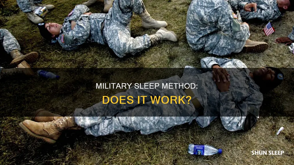 does the military sleep method work
