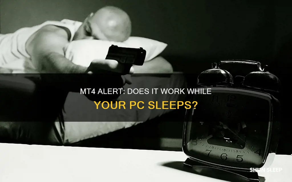 does the mt4 alert work if computer is sleeping