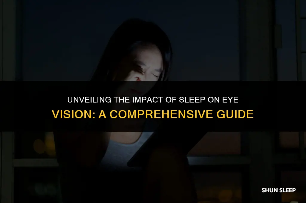does the munber of hours of sleep affect eye vision