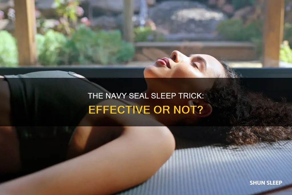 does the navy seal sleep trick work