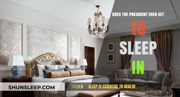 Presidential Rest: Does the Commander-in-Chief Ever Sleep In?