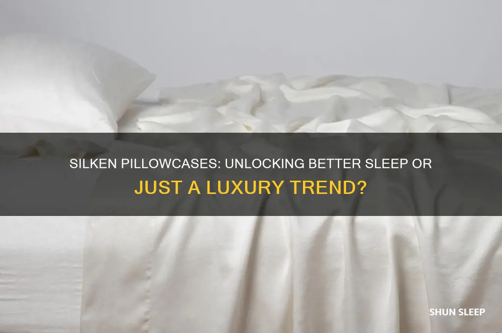 does the silken pillowcase help you sleep