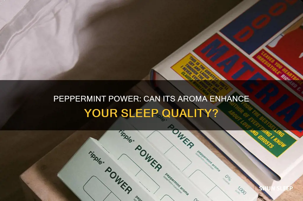 does the smell of peppermint help you sleep