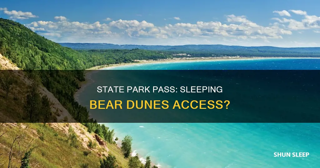 does the state park pass work for sleeping bear dunes