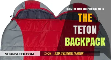 Teton Sleeping Bag: Backpack Storage Explored