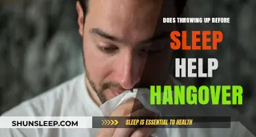 Can Throwing Up Before Bed Ease Your Hangover Symptoms?