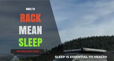 What Does "To Rack" Mean? Understanding Sleep Slang