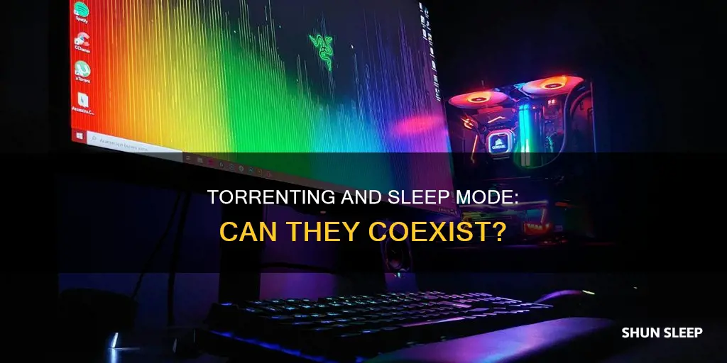 does torrent work when computer sleep