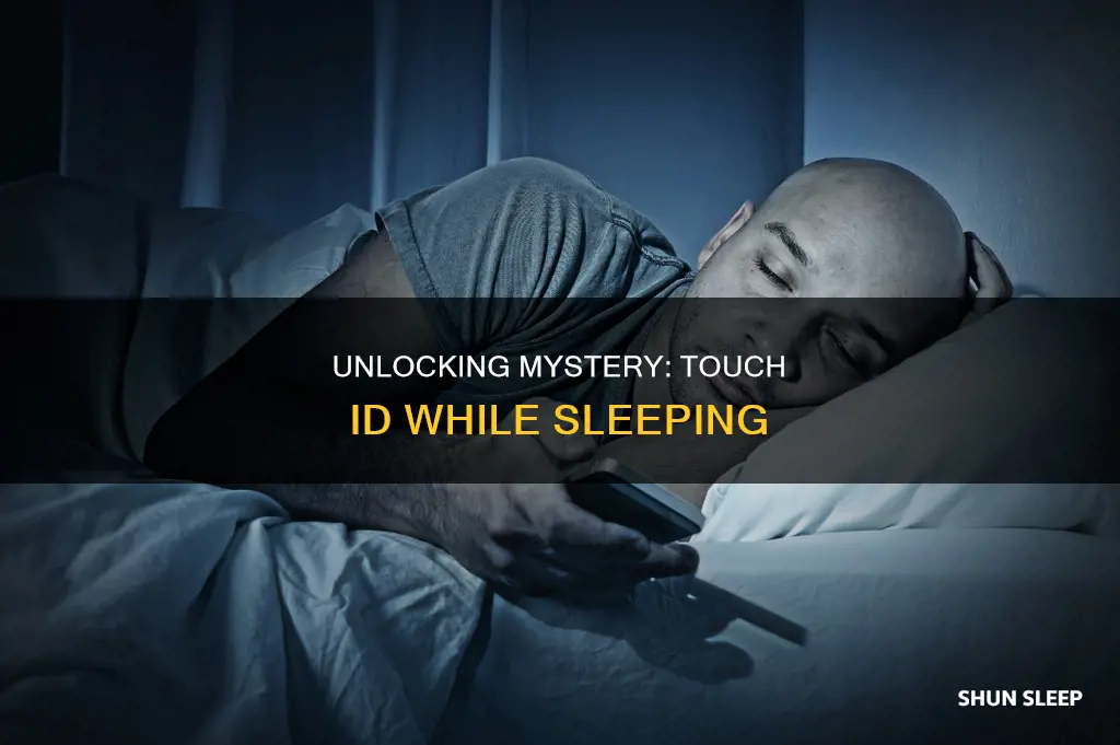does touch id work when sleeping
