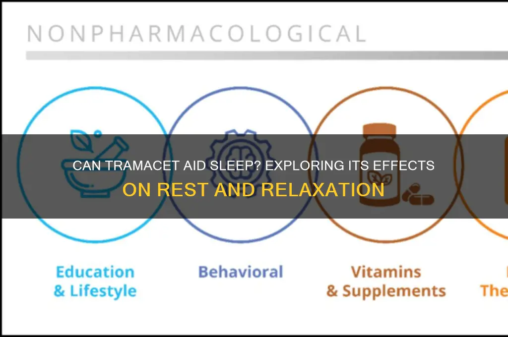 does tramacet help you sleep
