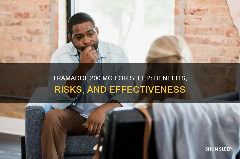 does tramadol 200 mg help sleep