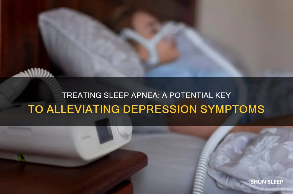 does treating sleep apnea help with depression