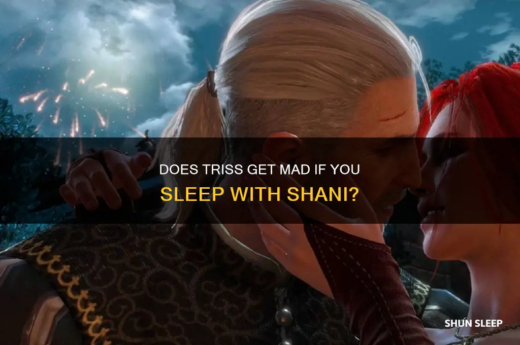 does triss get mad if you sleep with shan