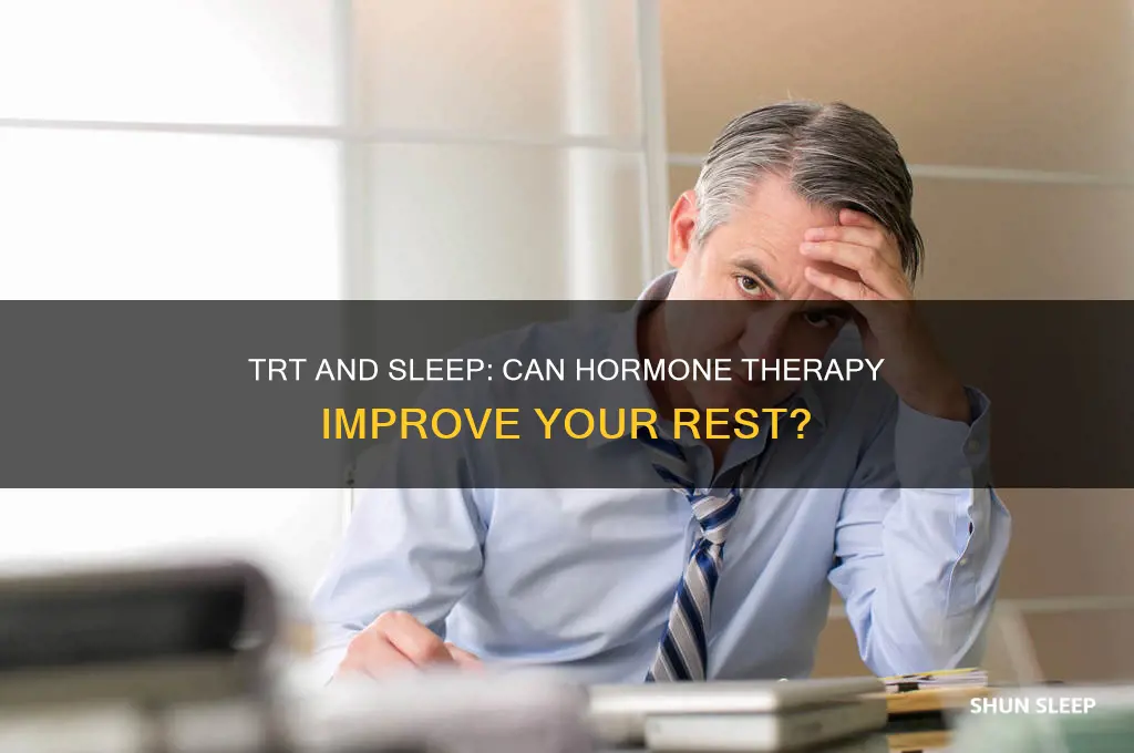 does trt help sleep
