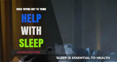 Can Suppressing Thoughts Improve Sleep Quality? Exploring the Mind-Rest Connection