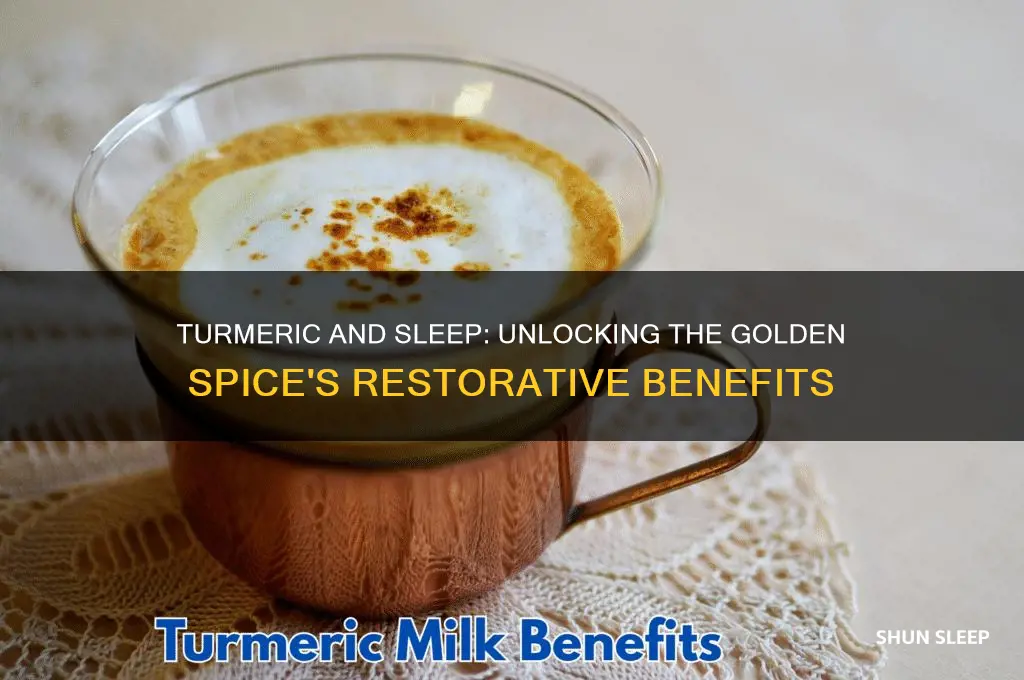 does tumeric help sleep
