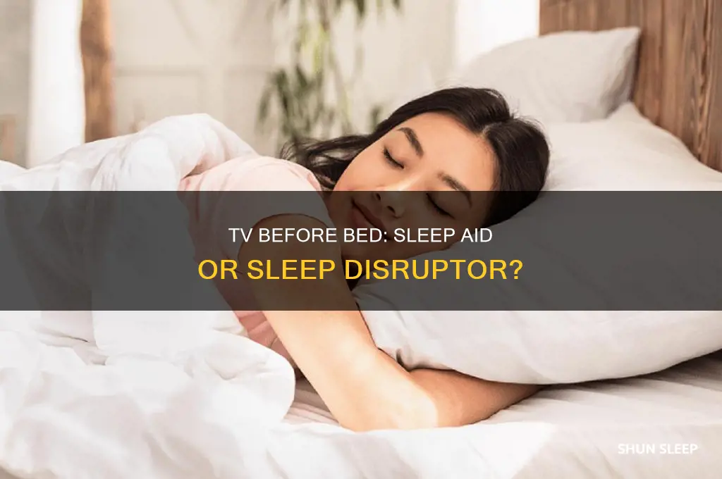 does tv help you sleep