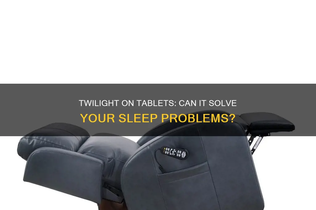 does twilight on a tablet really help avoid sleep issues