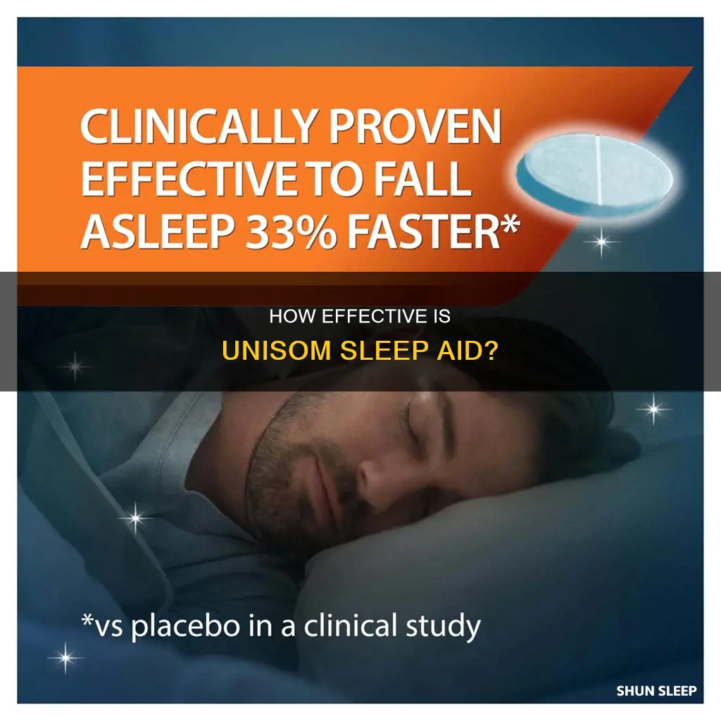 does unisom sleep aid work