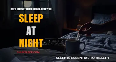 Unsweetened Cocoa and Sleep: A Natural Nighttime Aid?