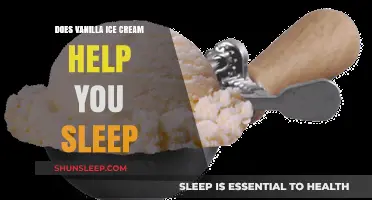 Vanilla Ice Cream Before Bed: Sleep Aid or Myth?