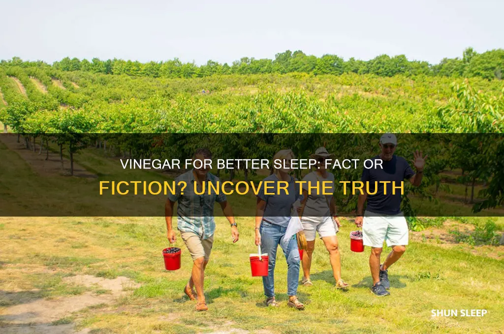 does vinegar help with sleep