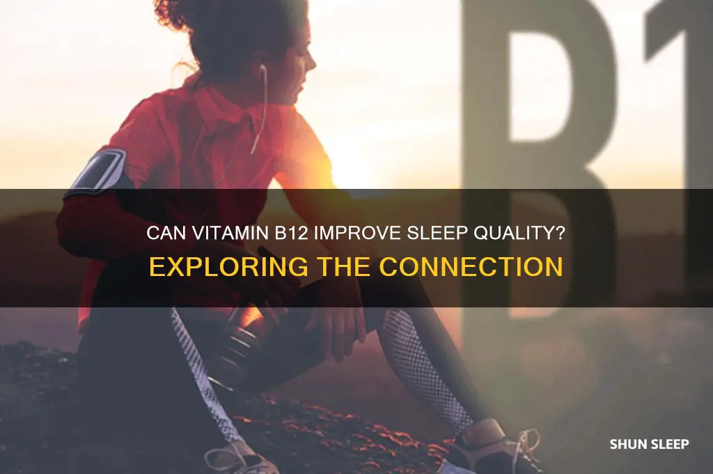 does vit b12 help with sleep