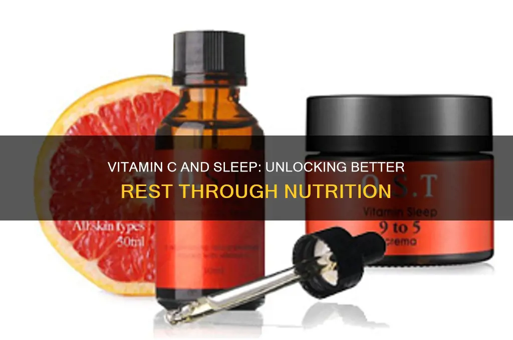 does vit c help sleep