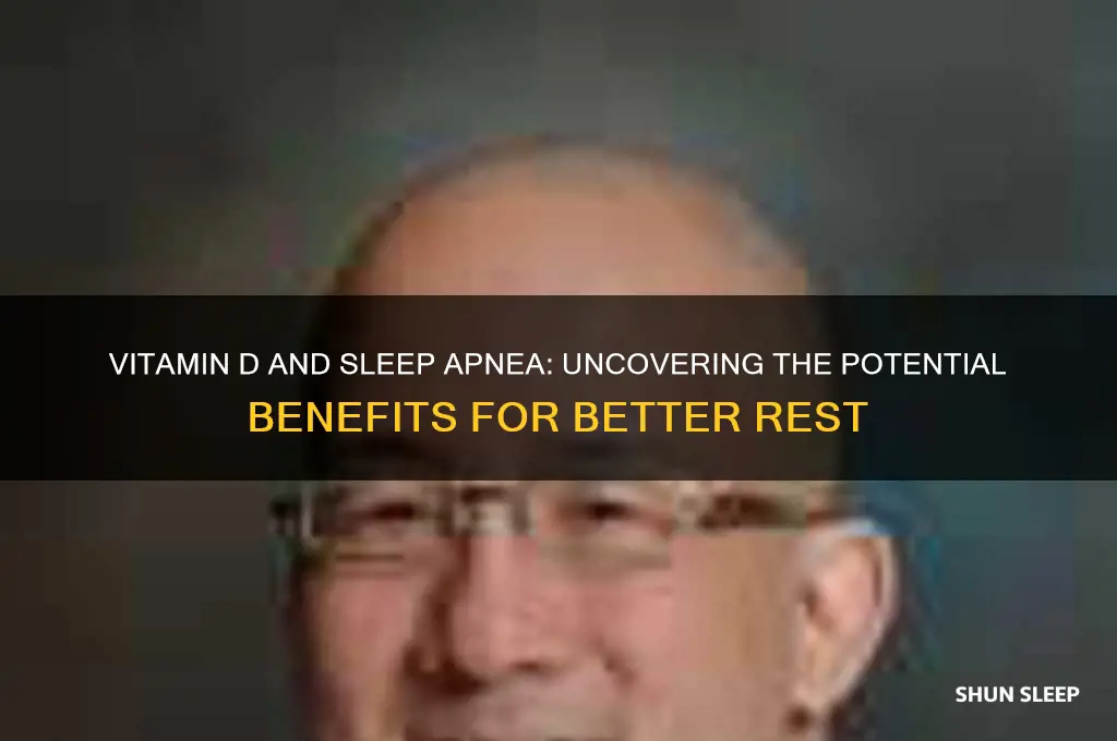 does vitamin d help sleep apnea
