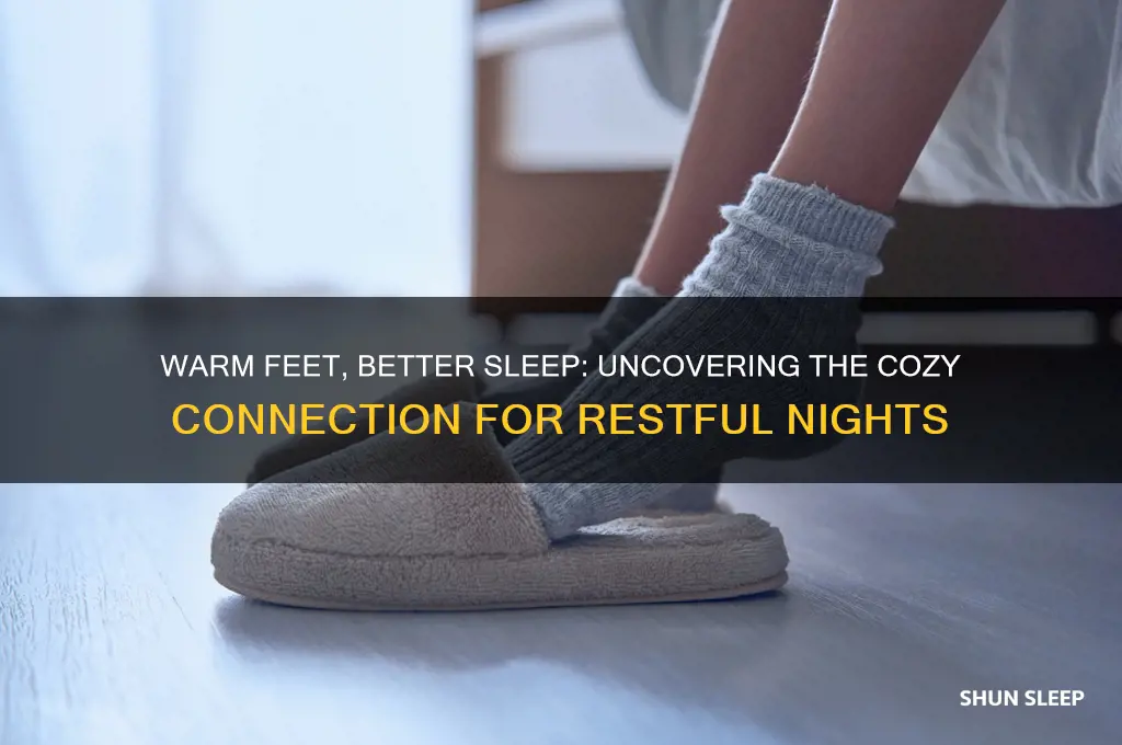does warm feet help you sleep
