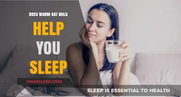 Warm Oat Milk: A Natural Sleep Aid or Myth?