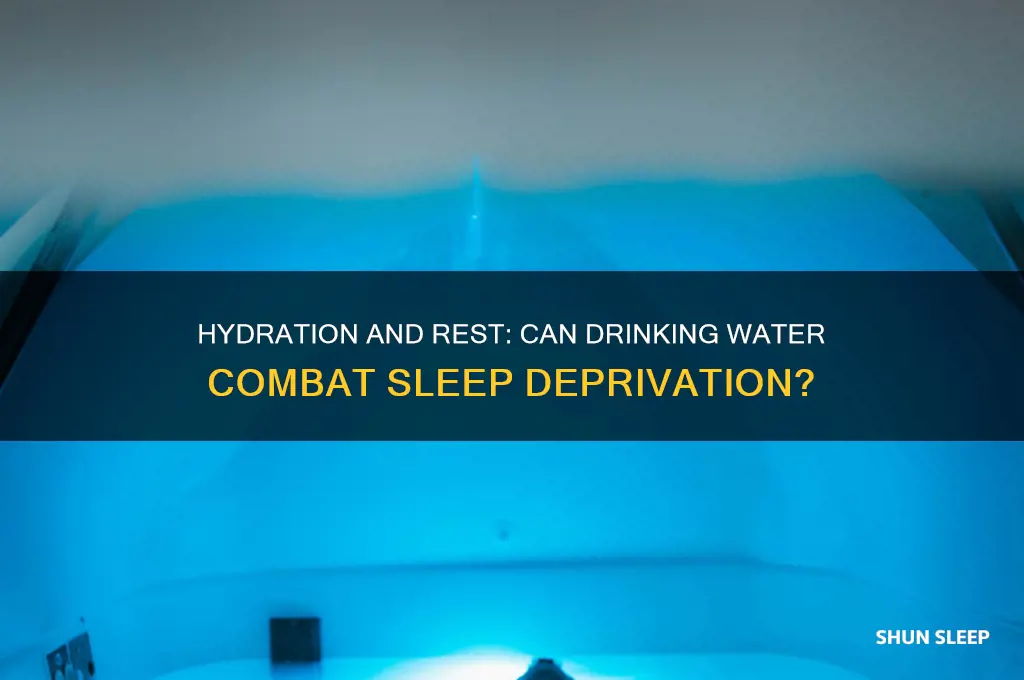 does water help sleep deprivation