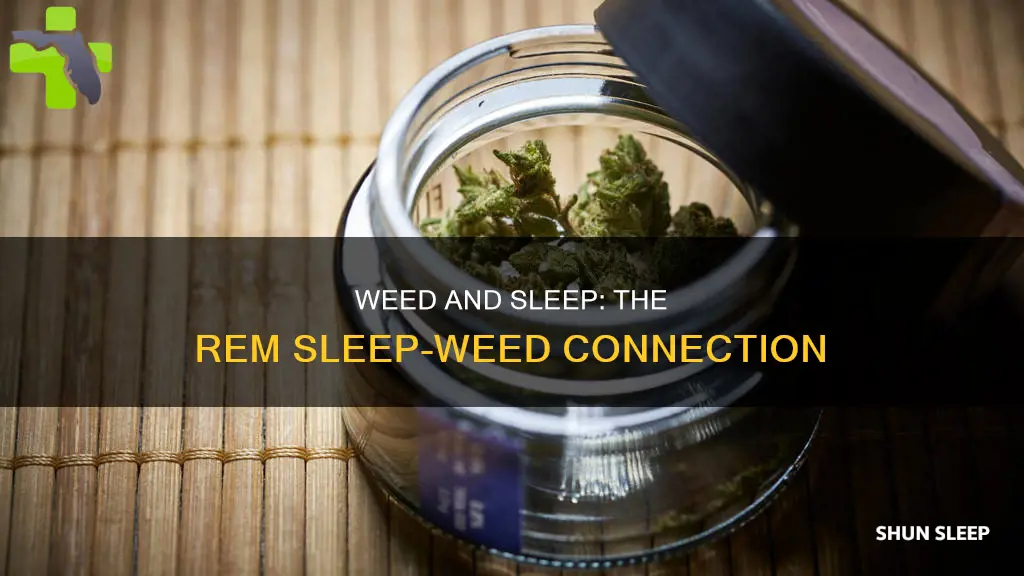 does weed prevent rem sleep