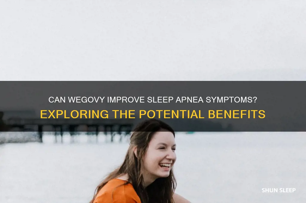 does wegovy help sleep apnea