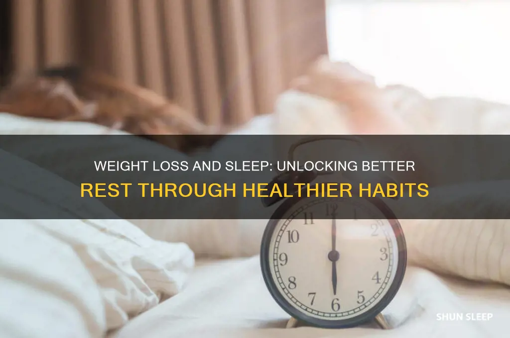does weight loss help sleep
