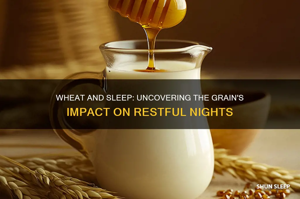does wheat help sleep