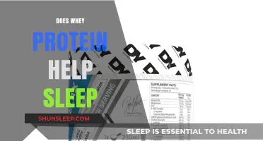 Whey Protein and Sleep: Unlocking Better Rest Through Nutrition