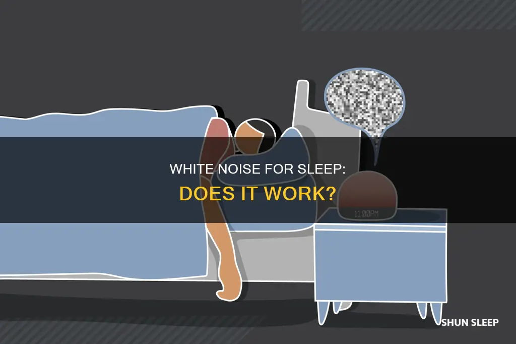 does white noise work for sleep