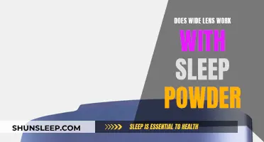 Wide Lens and Sleep Powder: A Powerful Combination?