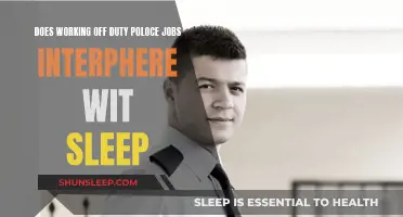 Off-Duty Work: Sleep Interference for Police Officers