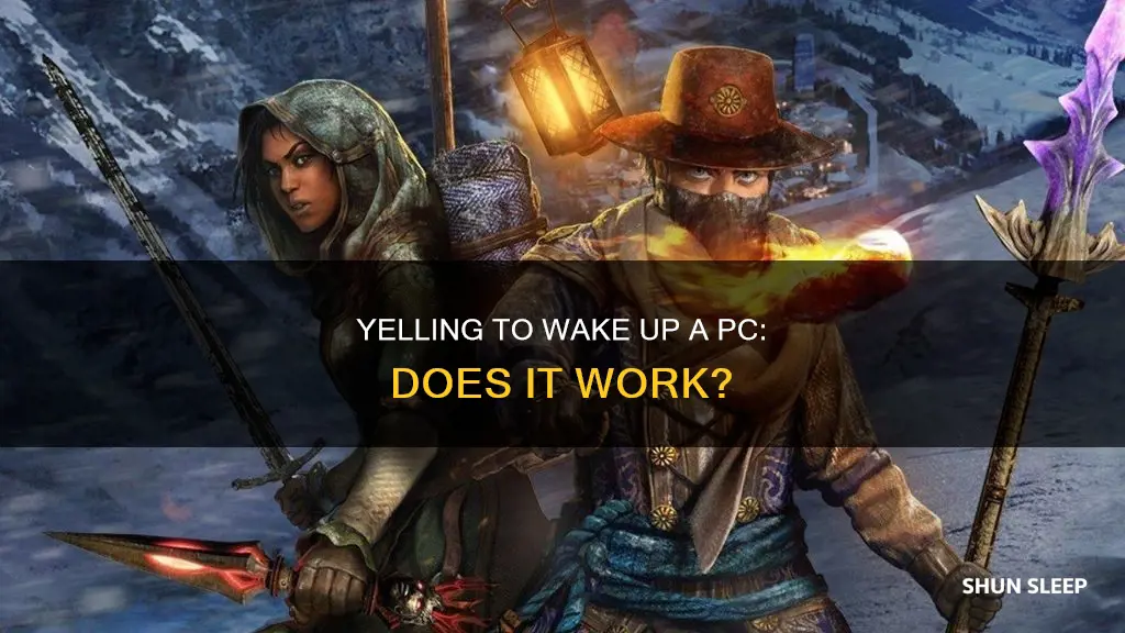 does yelling wake up a sleeping pc 5e