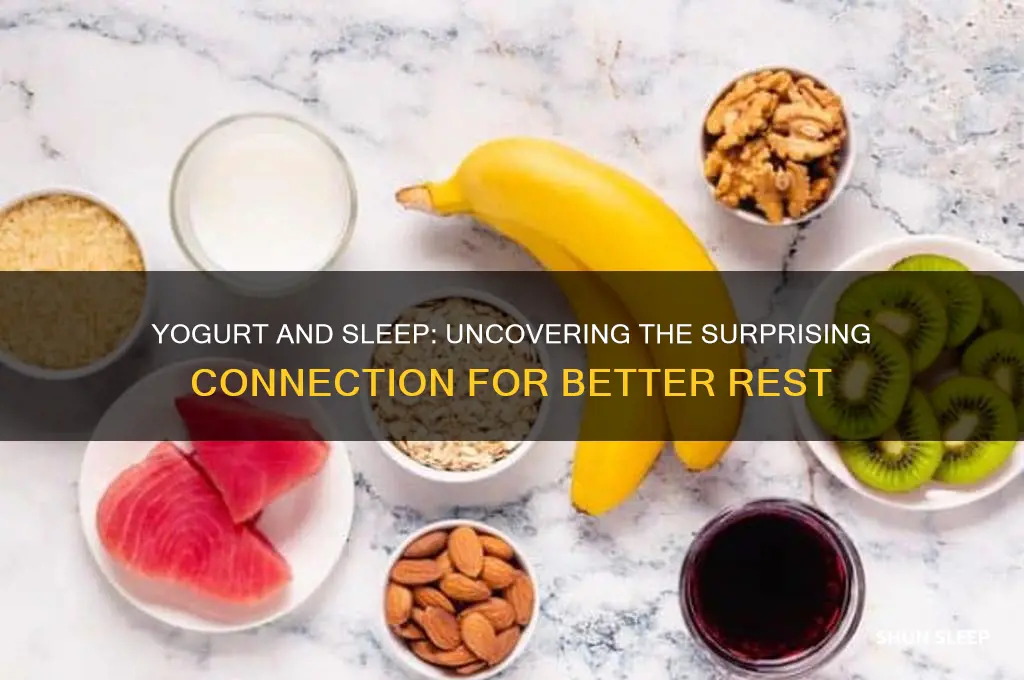 does yoghurt help sleep