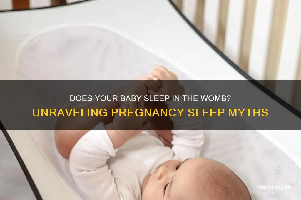 does your baby sleep during pregnancy