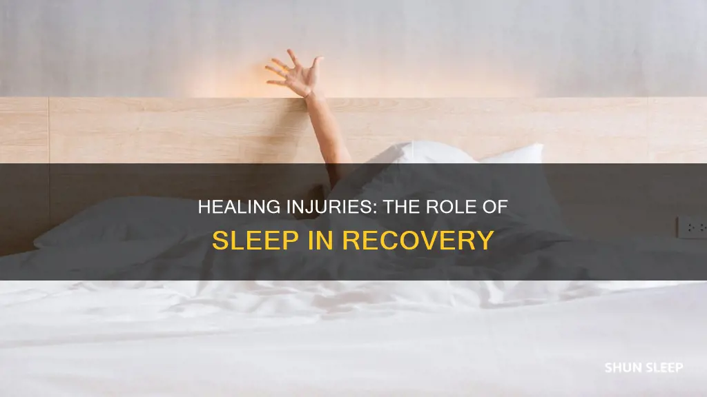 does your body need more sleep for healing an injury