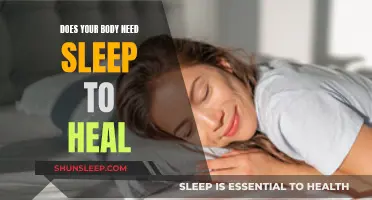 Sleep's Healing Power: Does Your Body Need It?