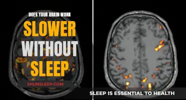 Sleep Deprivation Slows Down Brain Function and Cognitive Performance