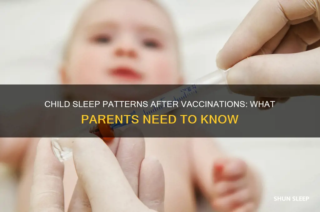 does your child sleep longer when they get shots