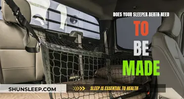 Making Your Sleeper Berth: A Relaxing and Cozy Guide