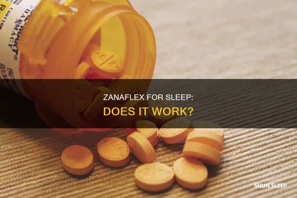 does zanaflex work for sleep