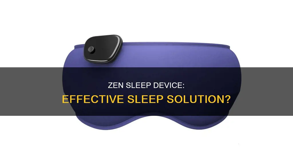 does zen sleep device actually work